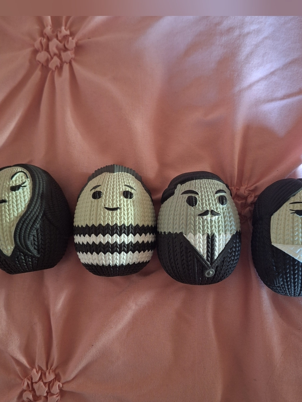 Addams Family Handmade By Robots Egg Figures